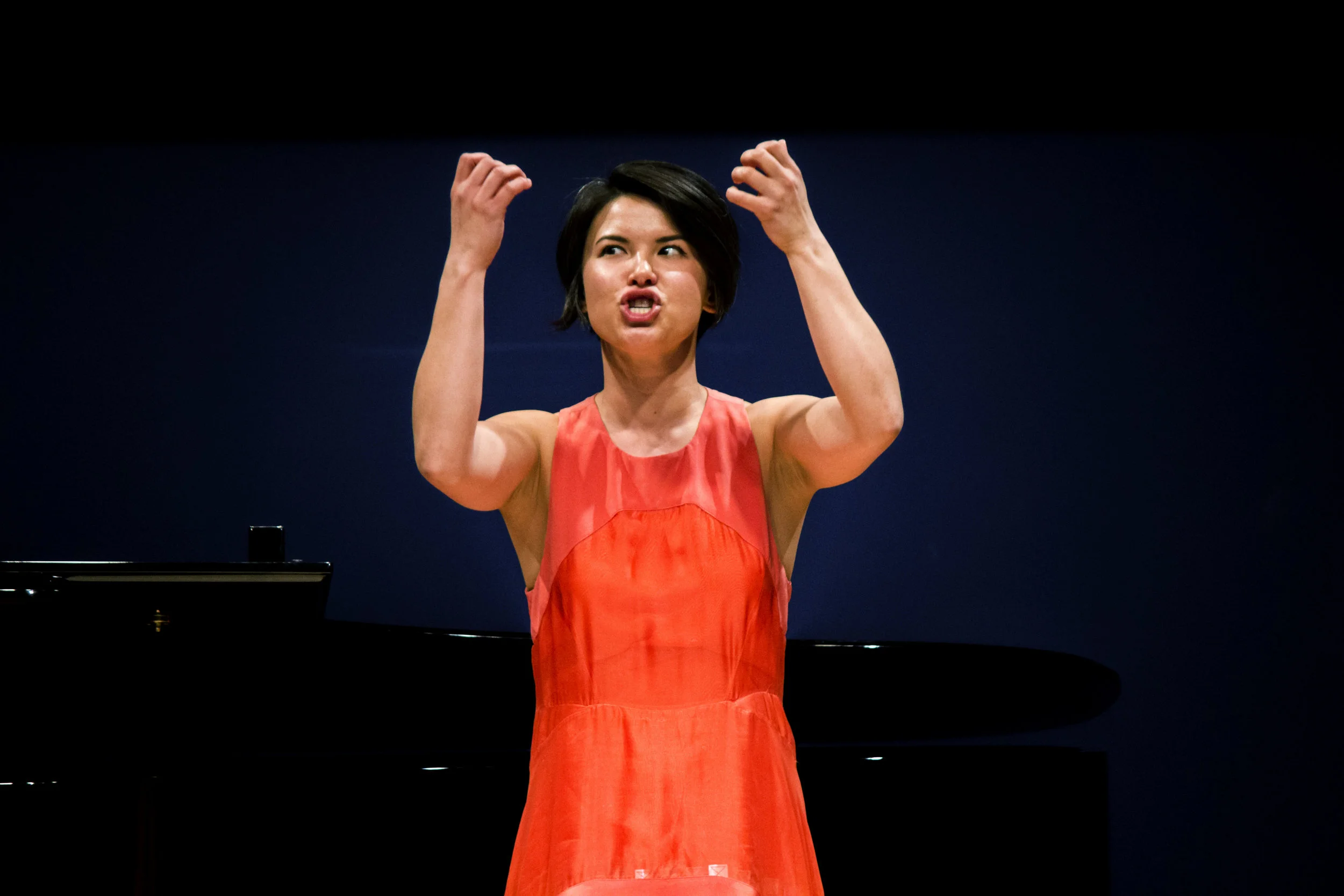 Brittany Fowler in Unbound Identities. Photo credit: Sara Lin Yoder / Joyce Yin