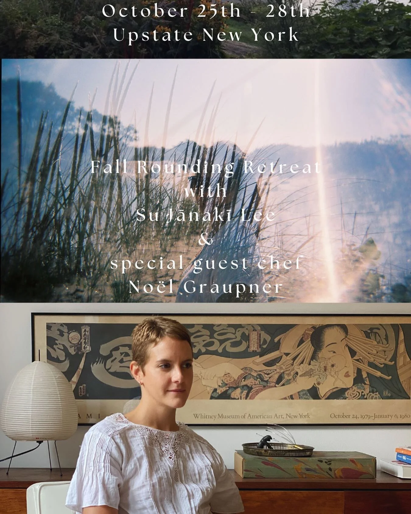 I&rsquo;m so excited to share this news! 

Jai Guru Deva 
Happy Fall!
✨🙏💛🍁✨

After many years of admiring No&euml;l as a teacher of Ayurvedic principles, we reconnected at a meditation gathering hosted by fellow teacher &amp; textile artist extrao