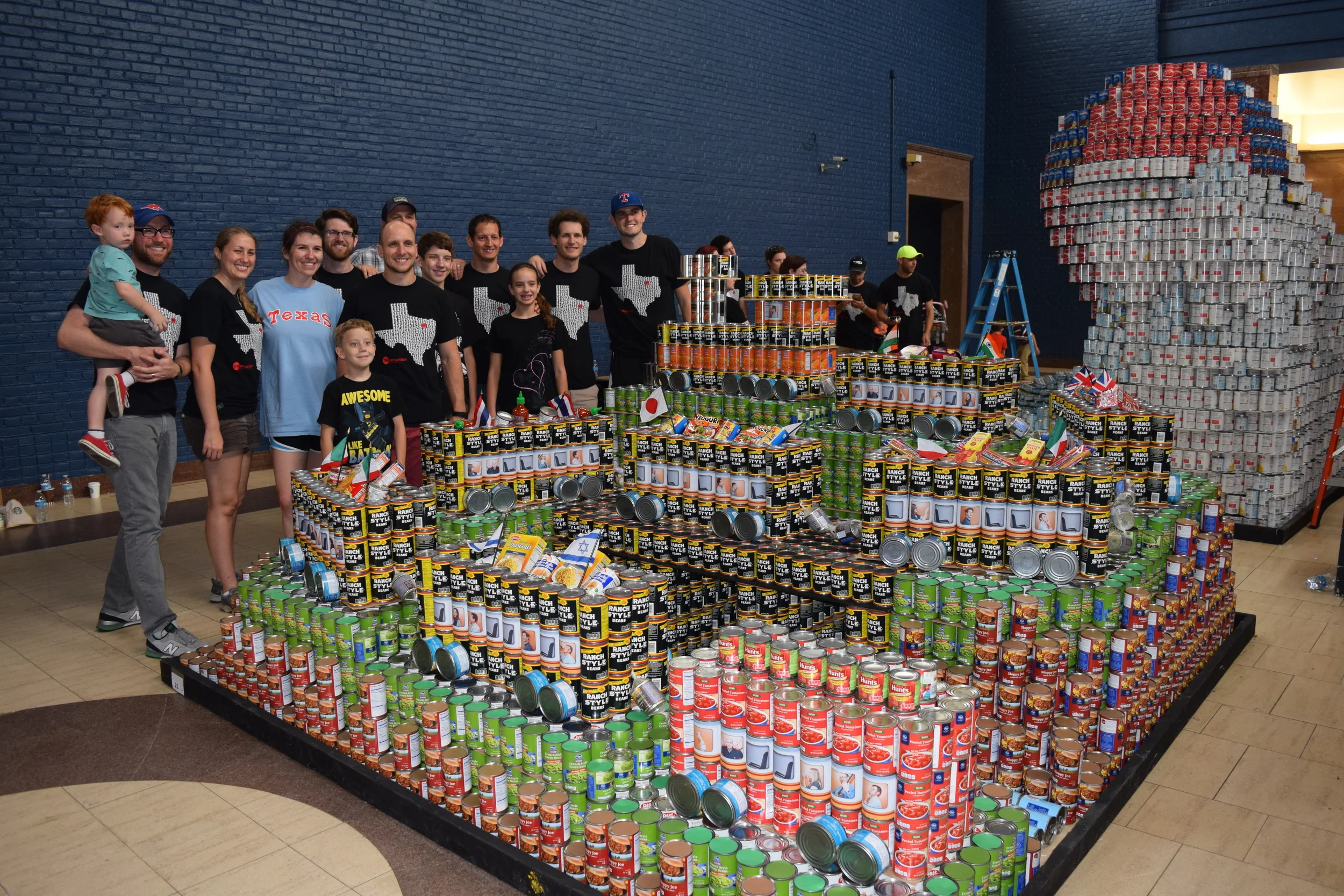 Canstruction 2015: “I Think I CAN End Hunger”