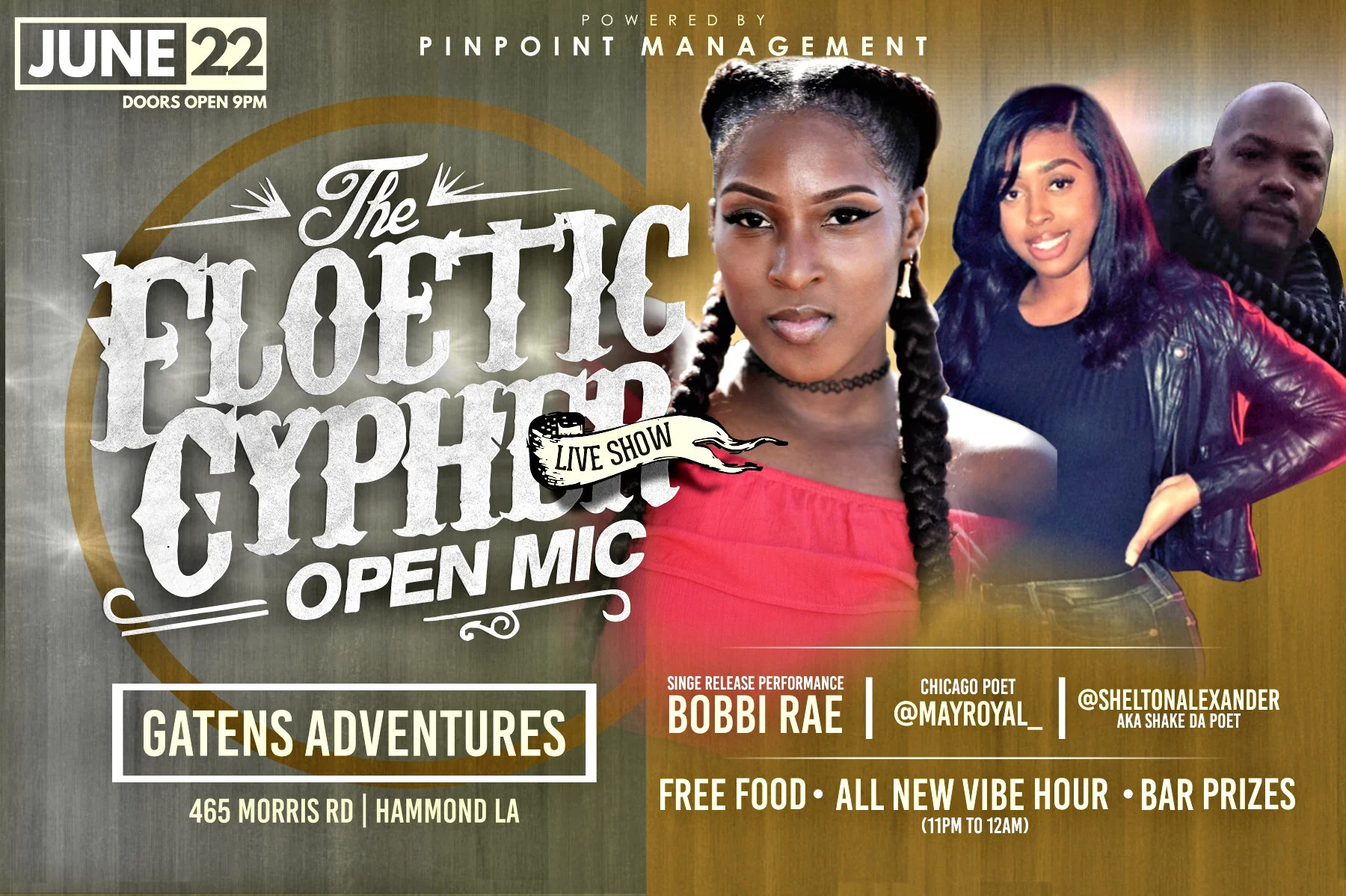 Floetic Cypher "Gaten Adventures" 