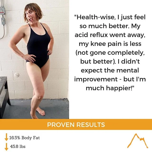 Look at that smile! Susie has been working her tail off to achieve some pretty amazing results!⁠
⁠
When she began working with us on nutrition over 14 months ago, she had a road ahead of her to get to her goal but she stayed consistent and she truste