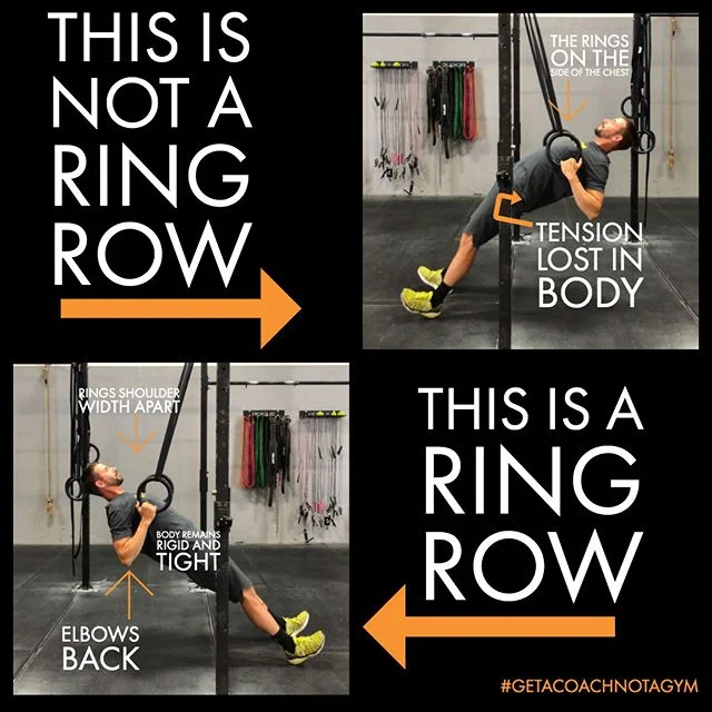 This Technique Thursday is dedicated to a move we practice often, also a move that can produce some very odd shapes if done incorrectly. ⁠
⁠
Ring Rows, AKA, the &quot;Wet Noodle&quot; move, and although we do appreciate wet noodles in the form of pas
