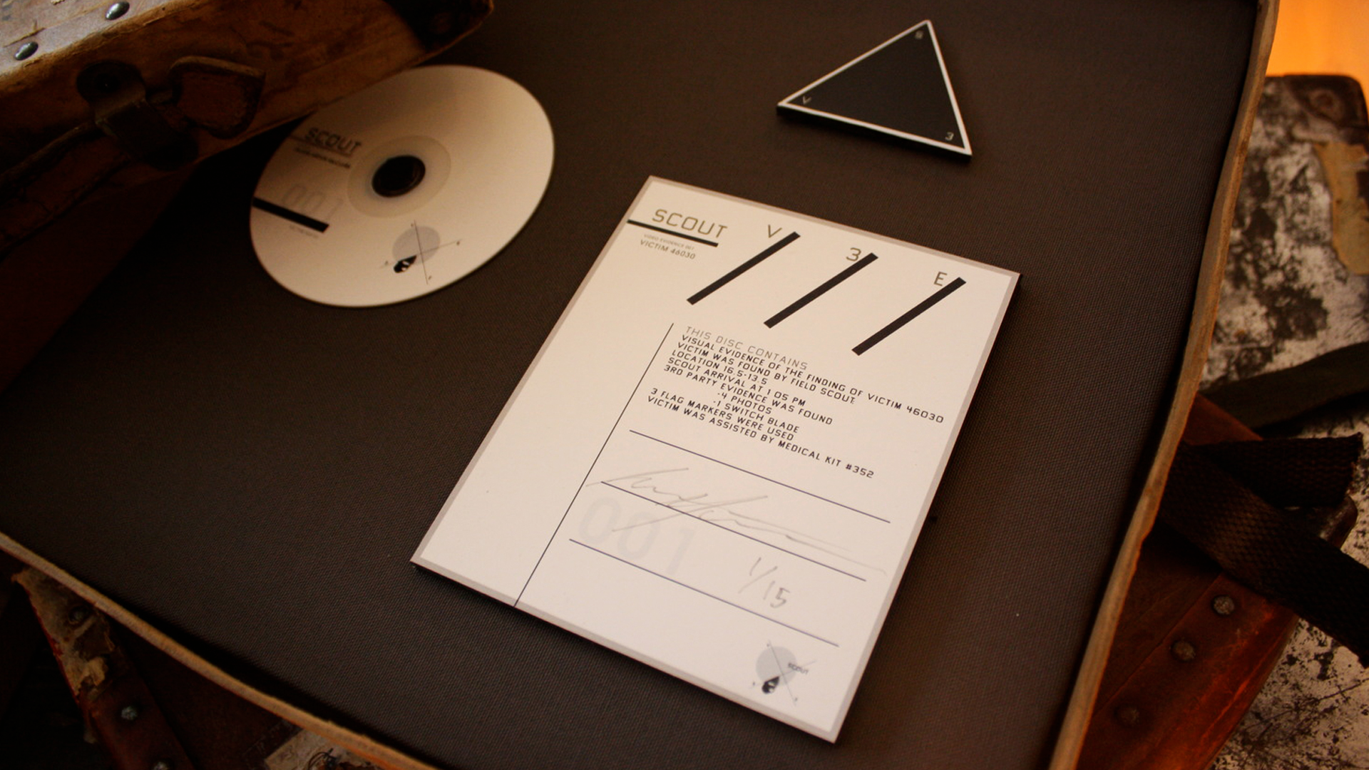 SCOUT FILM DVD INSTALLATION - limited edition 1 of 15 DVD package