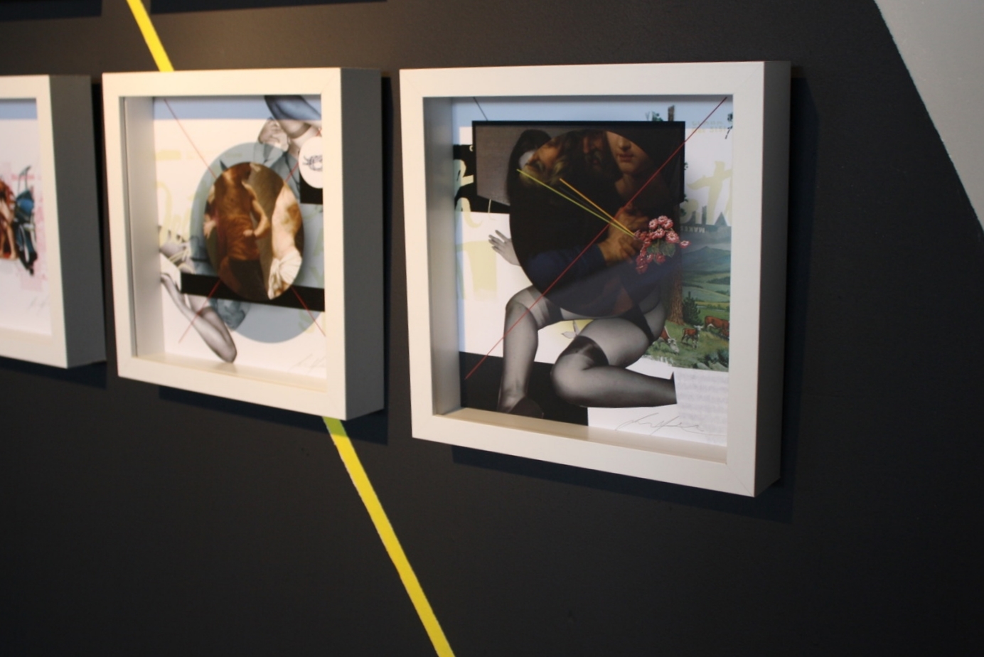 PRINT INSTALLATION - giclee printed collage