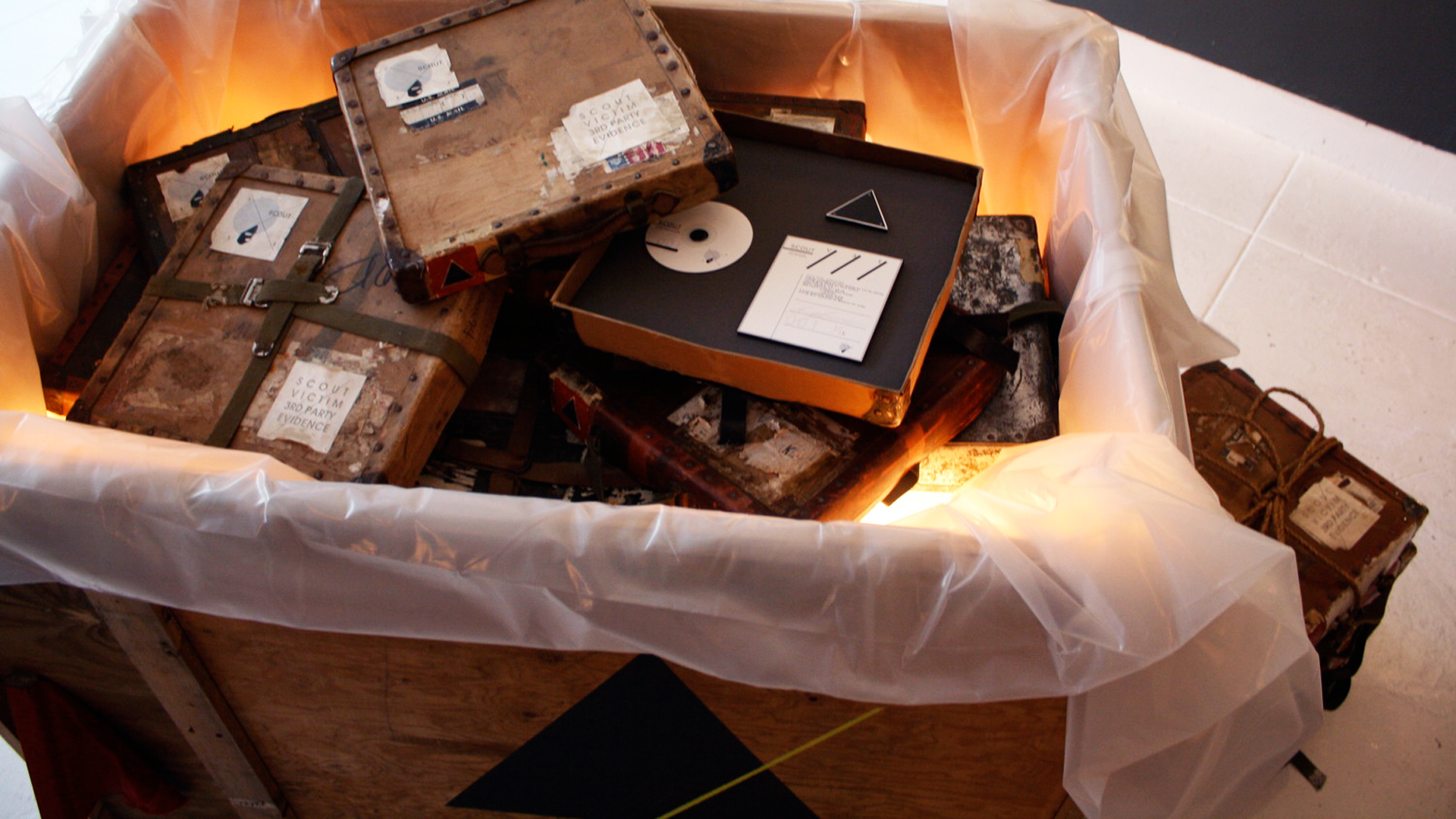 SCOUT FILM DVD INSTALLATION - limited edition 1 of 15 DVD package