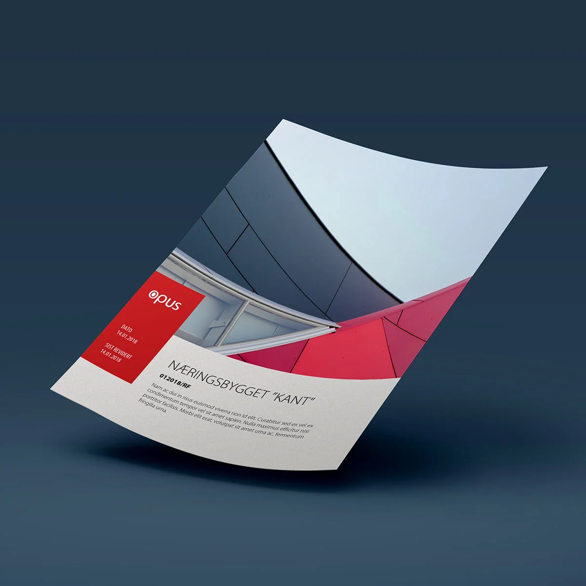 Forside-mal i Word for Opus Bergen