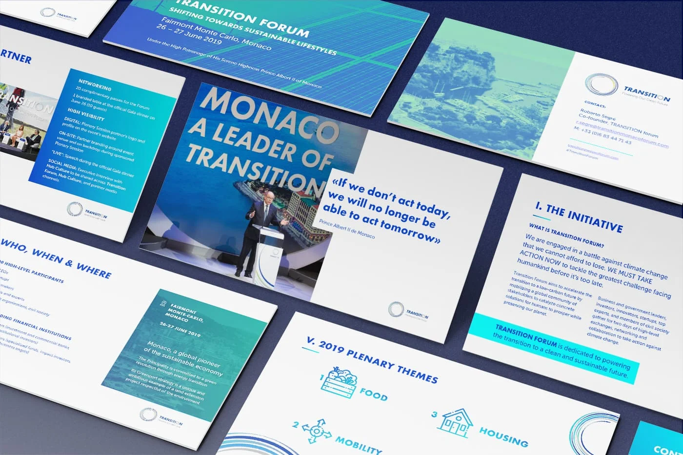 Powerpoint-dokument for Transition Forum Monaco