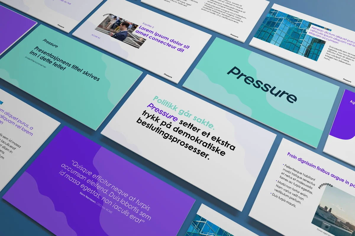 Powerpoint-mal for Pressure