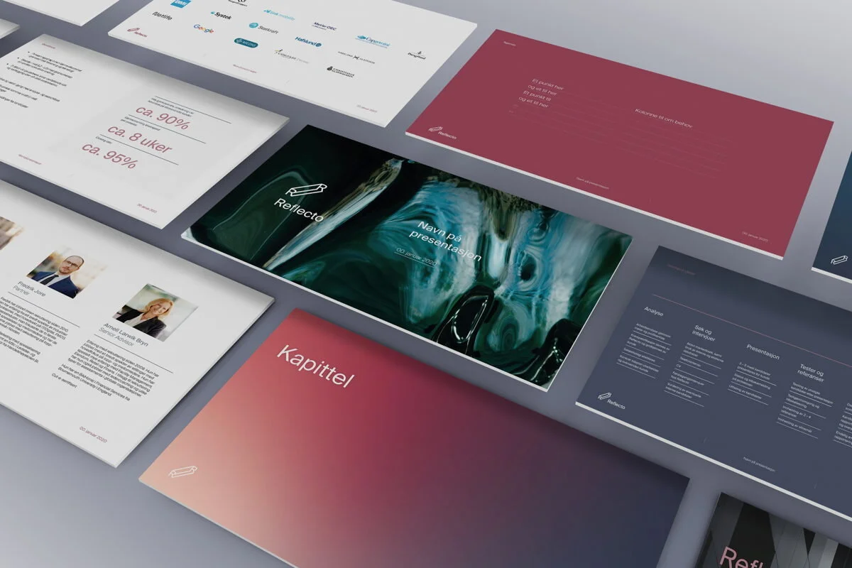 Powerpoint-mal for Reflecto