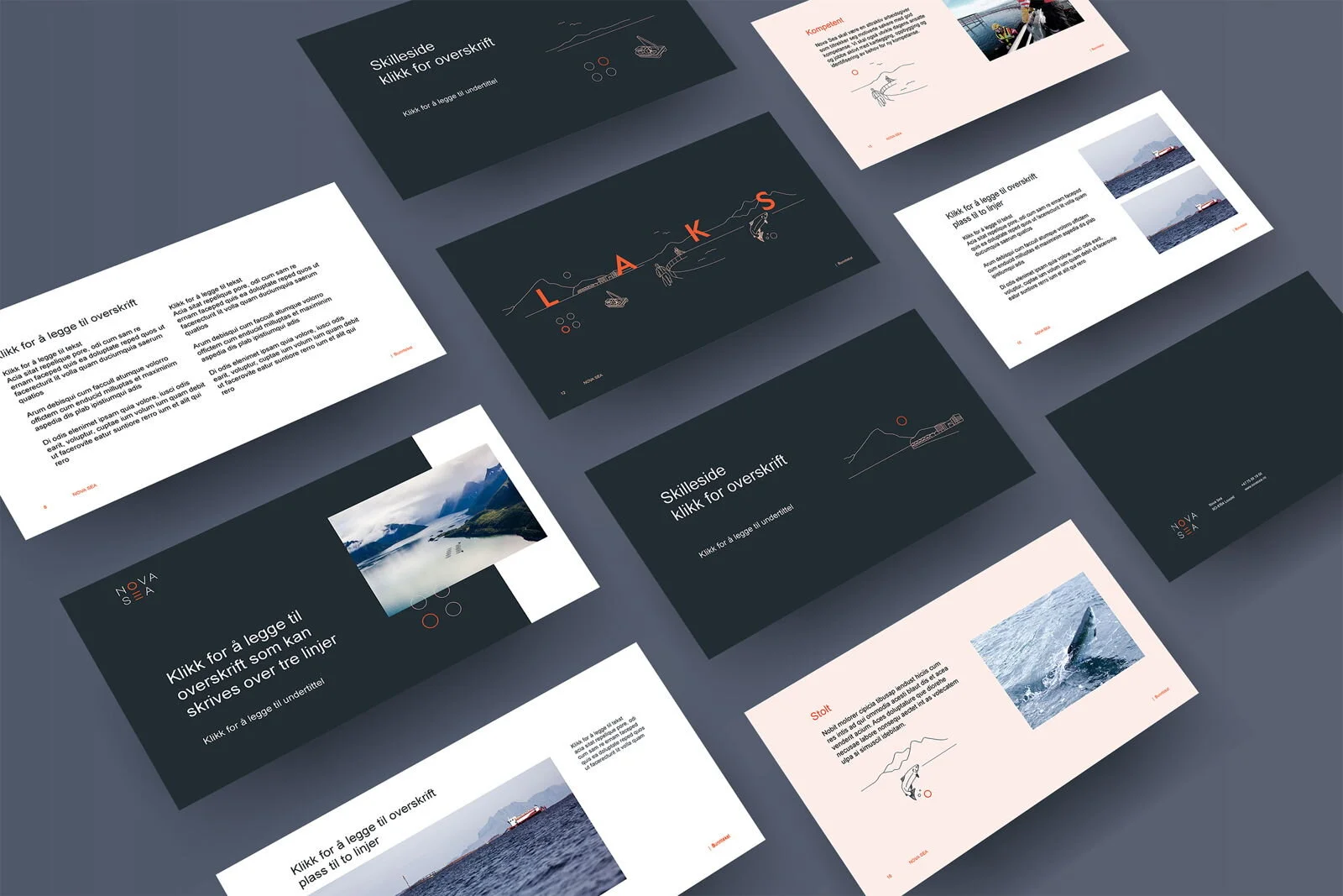 Powerpoint-mal for Nova Sea