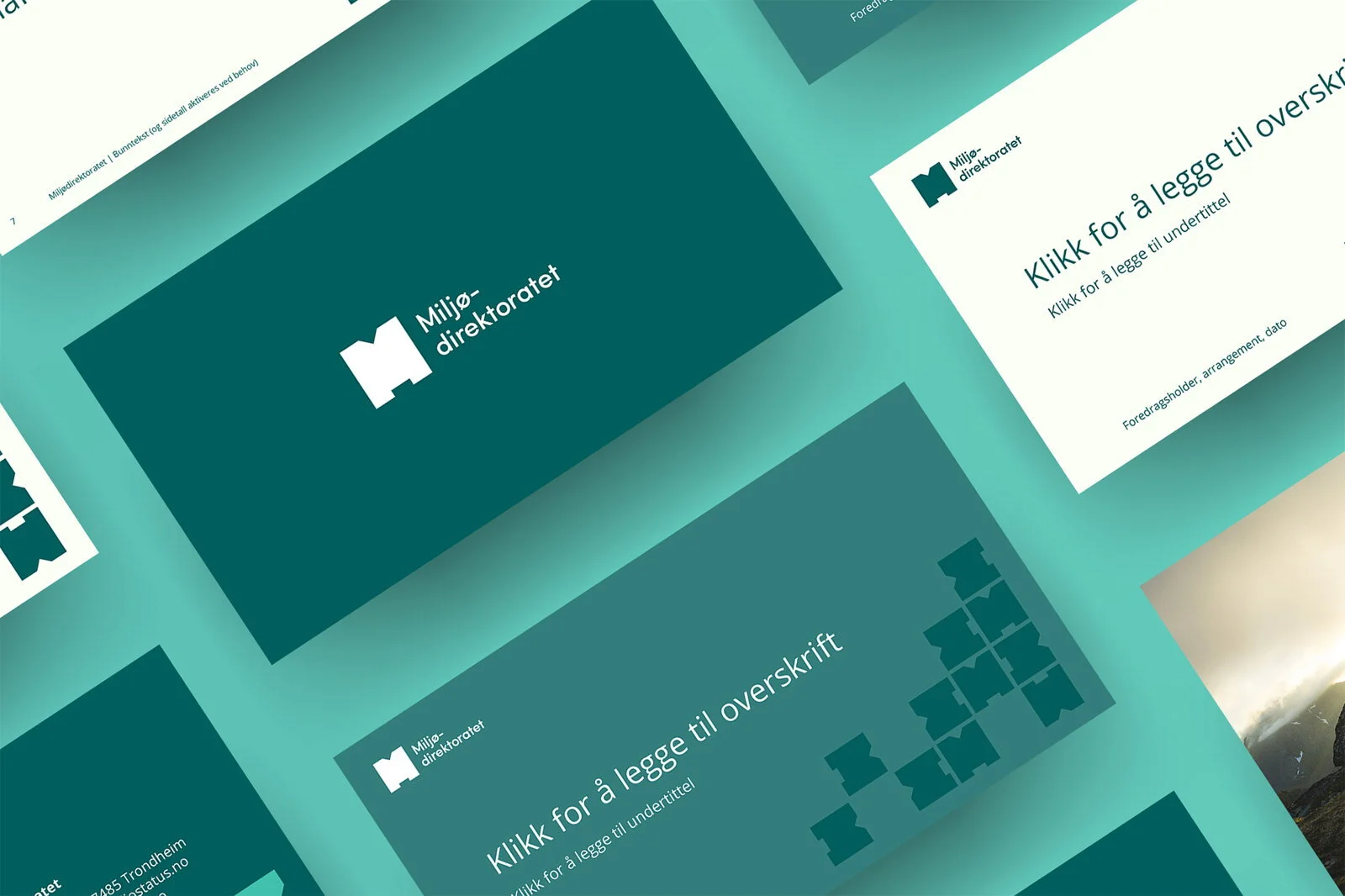 Powerpoint-mal for Miljødirektoratet