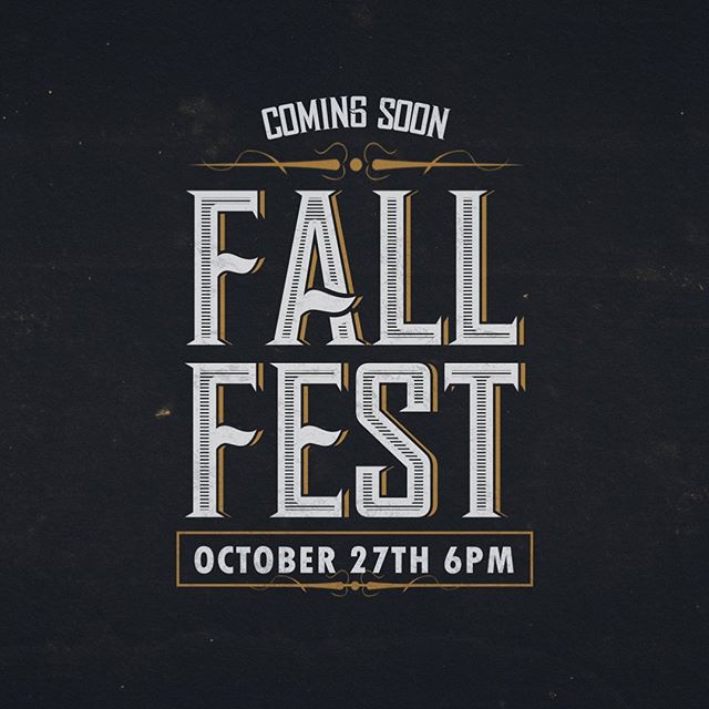 FALL FEST 2019: It&rsquo;s that time of the year again! Get in your best costume, get ready for amazing BBQ by Travis Botts, get ready for games, candy, and more! Bring your friends and family! October 27th 6pm!