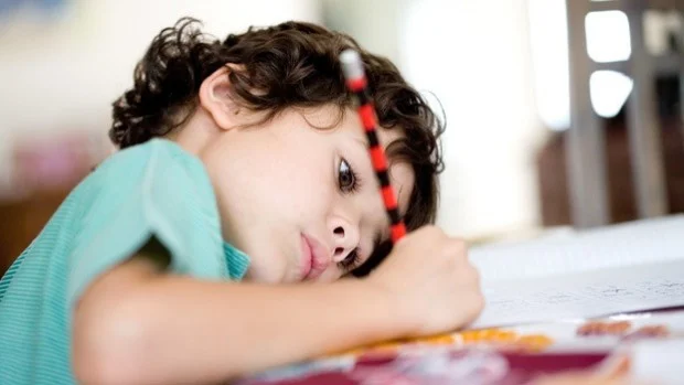Studying isn't easy when you are 4!