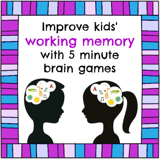 Don't forget traditional memory games!