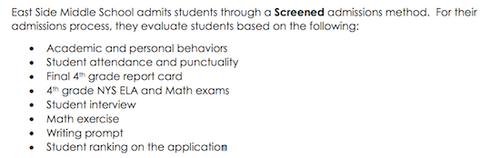  overview of admissions criteria