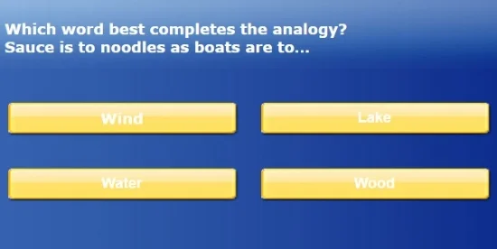 IQ Exam.org Test Online - Sample Question