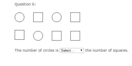 Common Core Math Examples - Counting and Cardinality Sample Question