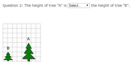 Common Core Math Examples - Measurement and Data Sample question