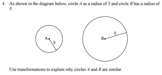 Common Core Math Examples - Geometry Sample Question 2
