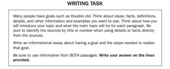 Georgia Milestones Practice Test -8th Grade Essay sample