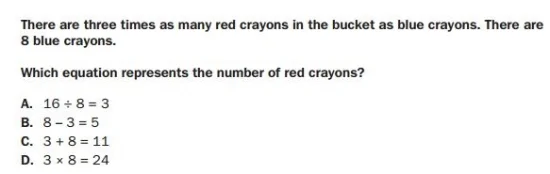 Georgia Milestones Practice Test - 4th Grade Operations and Algebraic Thinking sample