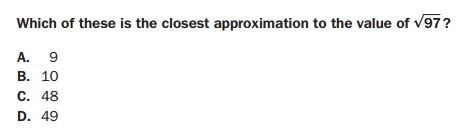 GMAS - 8th Grade Numbers Exp Equations sample