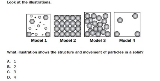 GMAS - 8th Grade Structure of Matter sample