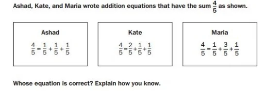 GMAS 4th gradeUnderstanding Fractions sample