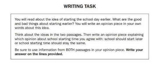Georgia Milestones Practice Test 3rd Grade - Essay sample