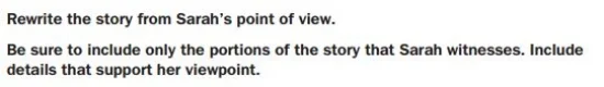 gmas 5th grade - Narrative Technique sample