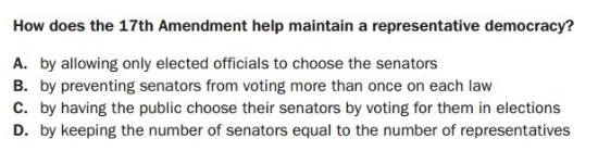 GMAS 5th grade - Government and Civics sample