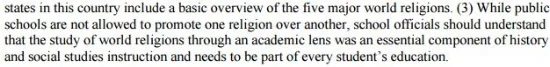 Sentence 3 of passage associated with revising/editing question above