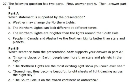 SBAC - 3rd Grade - Listening sample