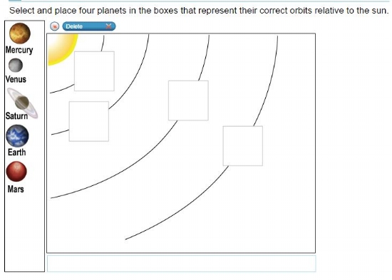 OAKS Test - 8th gradeEarth and Space sample