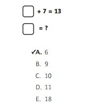 NWEA Practice Test 3rd Grade Test - Algebraic Concepts sample