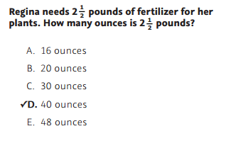 NWEA Practice Tests - Measurement sample