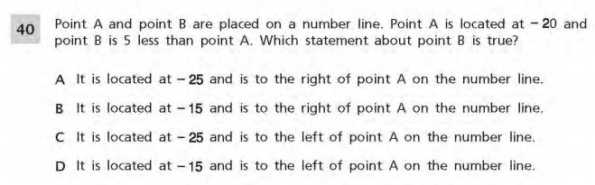 NYS Math Practice Test 6th Grade - Number System sample