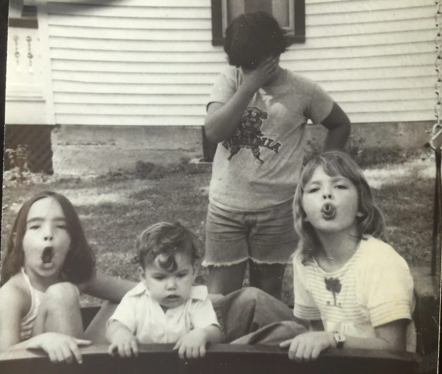 Me and my cousins, Elkton, VA, 1976