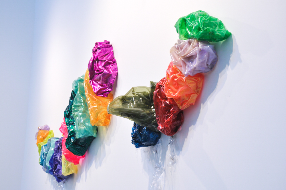Made to Order Fabric with a Proprietary Chemical Treatment to Mimic Plastic.
