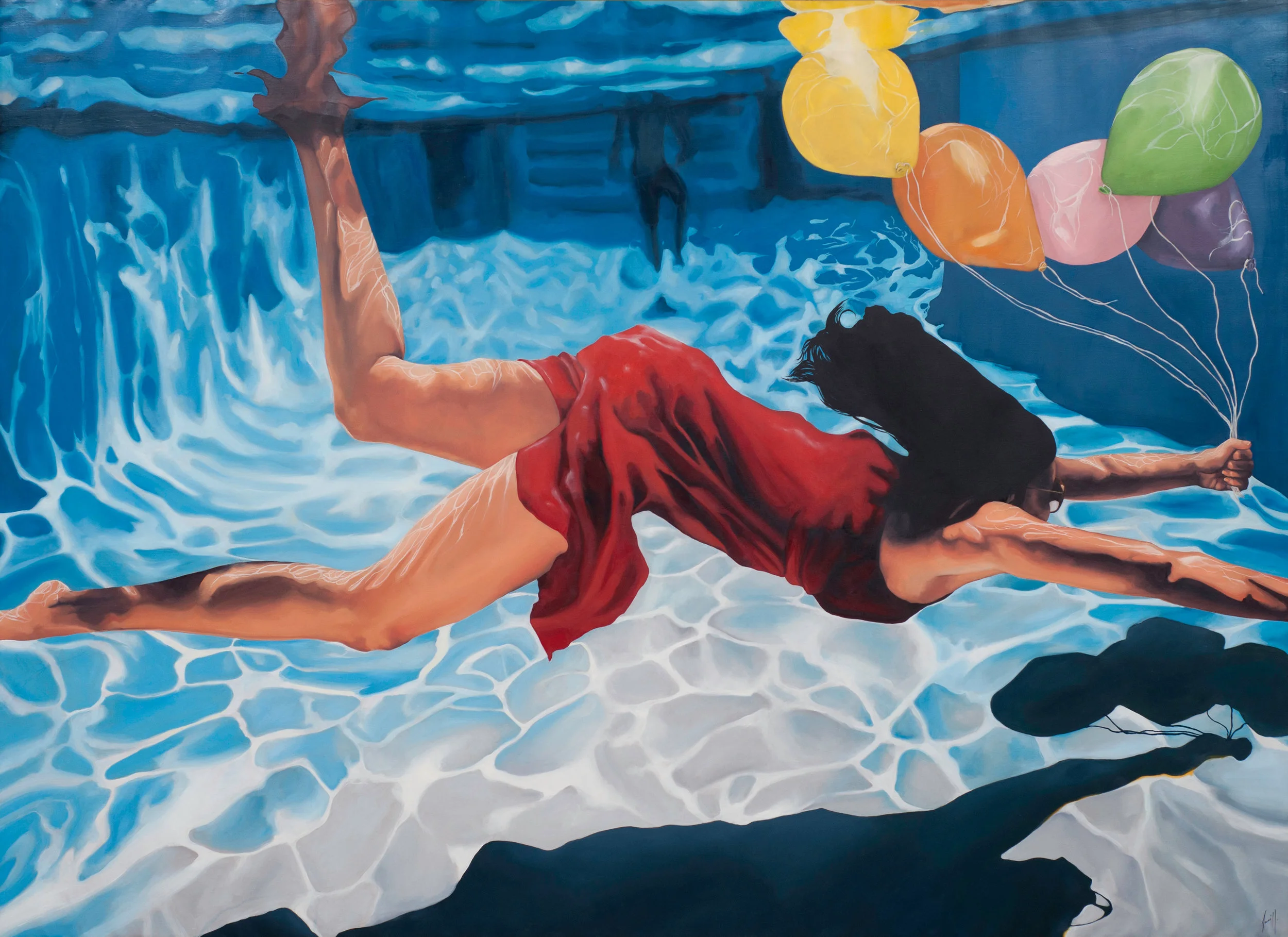 Being Light 48"x66" Oil on Linen