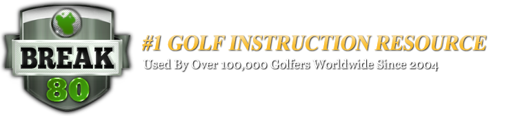 http://www.howtobreak80.com Recently PGA Instructor Jason Blonder has teamed up with How to Break 80.com to put together swing advice through video drills designed to help you improve your game. Please click the image above to view How to Break 80.com's web site. Click the image below if you would like to view the golf tip put together with HowToBreak80.com.
