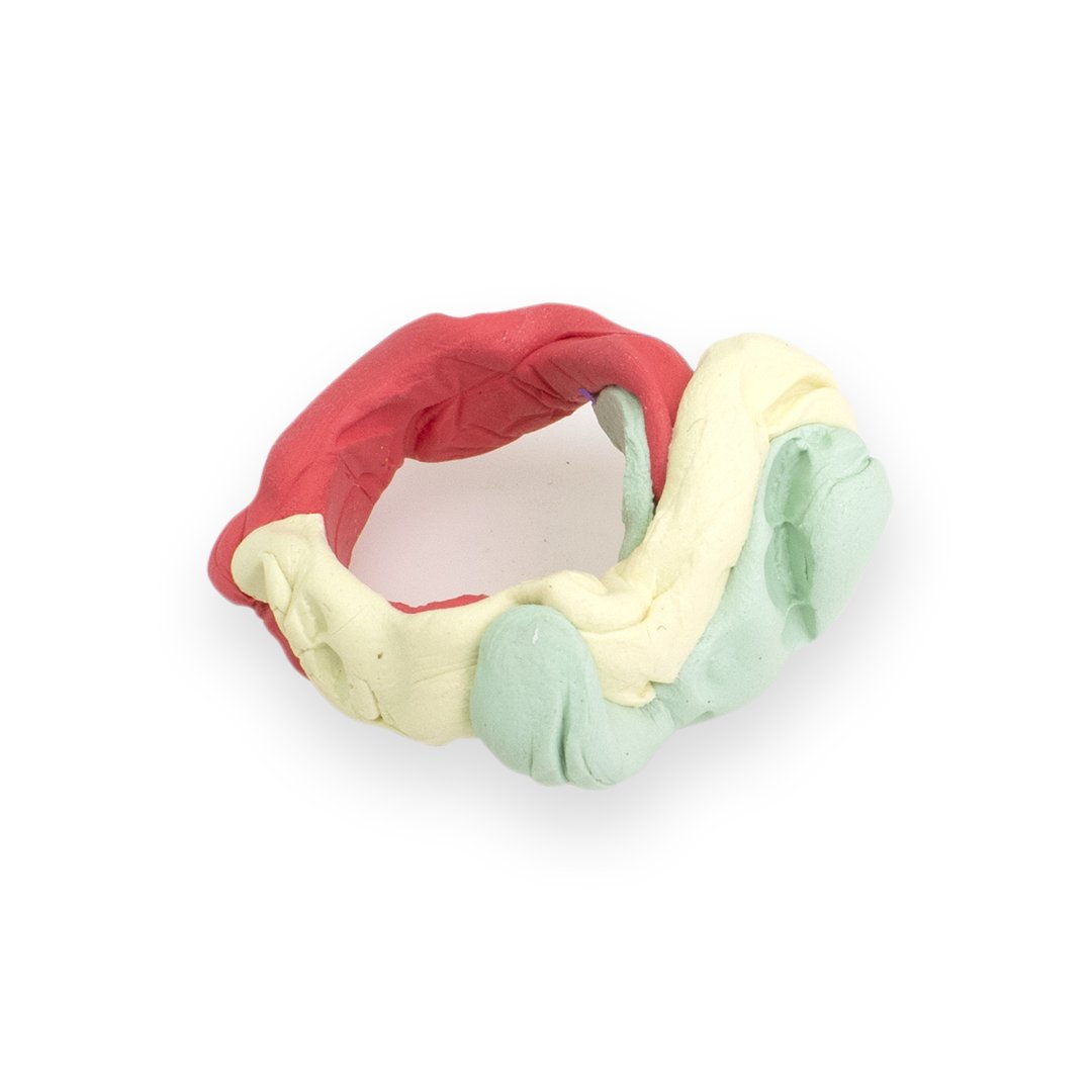  Claire Webb - Chewed Ring, 2021 Sugru 