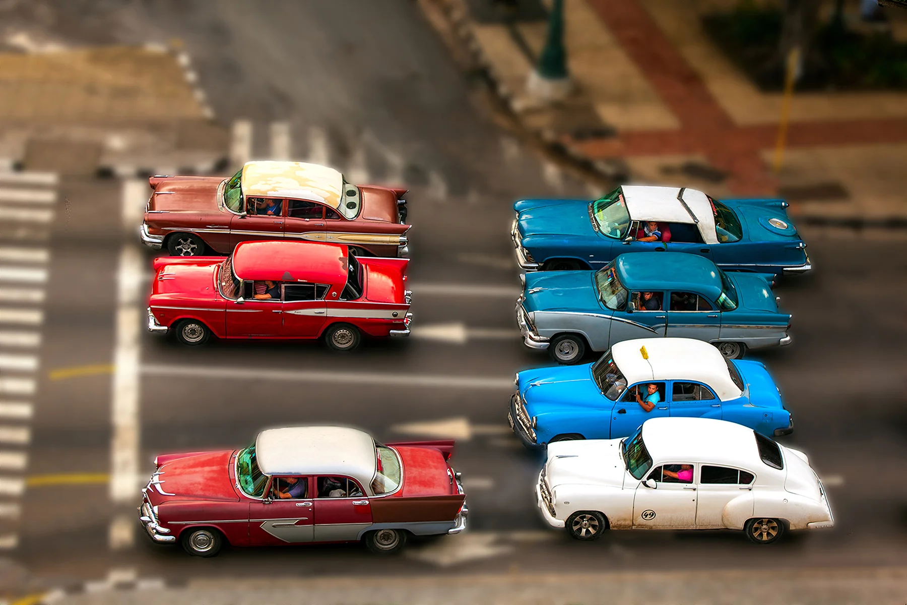 0837 Real Cars Toy Cars_JoAnn Cancro street scene.jpg