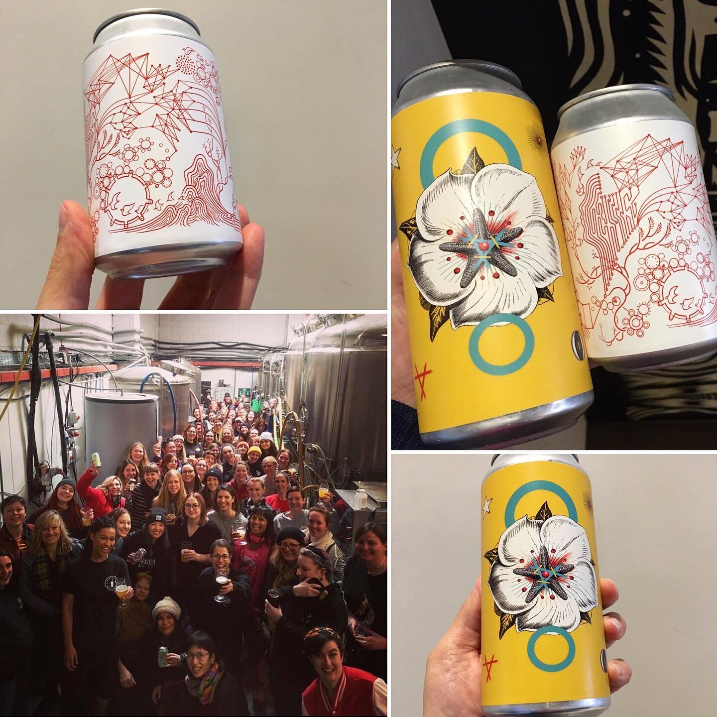 Two more @wildcardbrewery beers added to the #hophideout fridge with a regular fruity sour fav of ours in their Passionfruit Gose. Plus their superb @iwcbd #womensday2020 brew day collab with 90+ women reppin&rsquo; on the day back in March. Well don