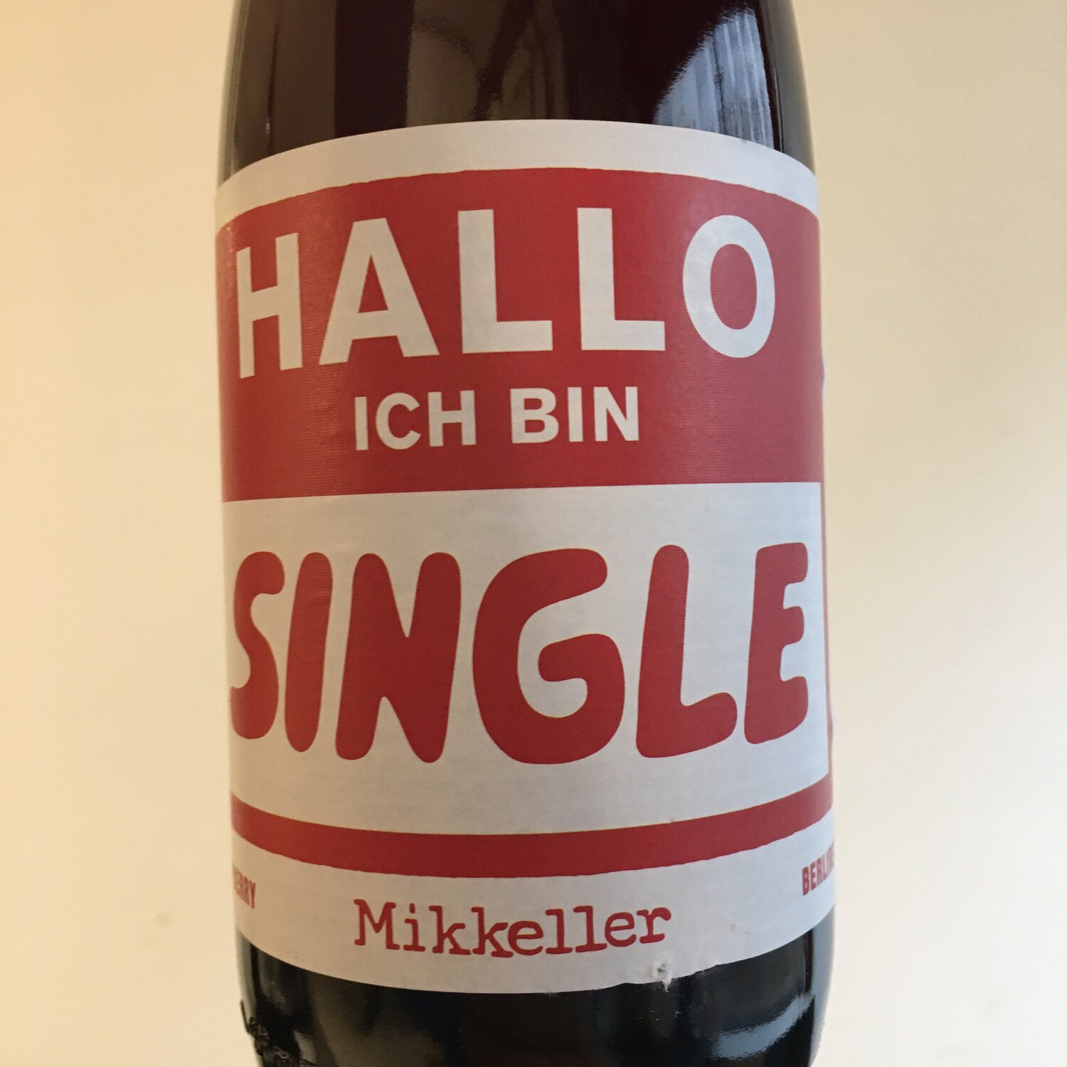 Hallo Ich Bin SINGLE Berliner (Raspberry) - Mikkeller @ Mikkeller Webshop | Beerizer