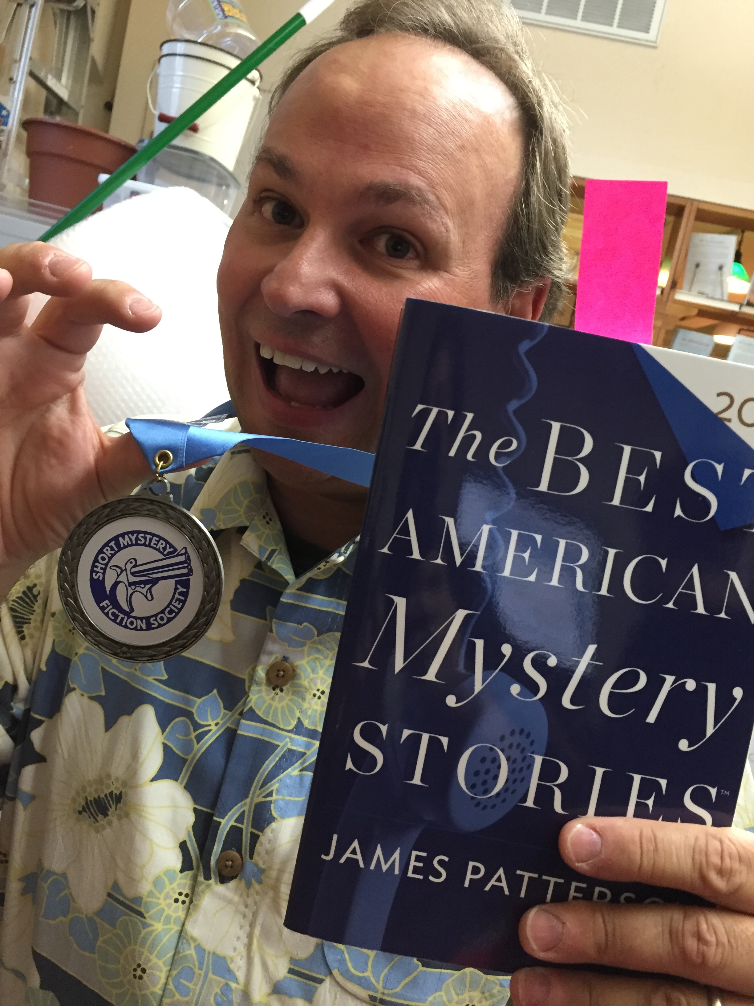 Thanks from a grateful author.