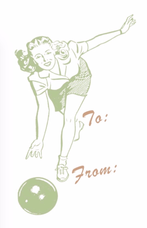 Back of a sample card.