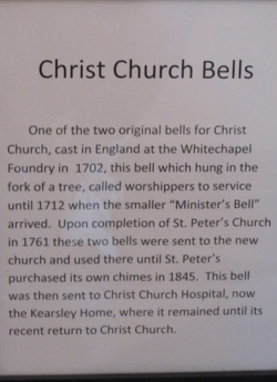 Christ Church Bells history