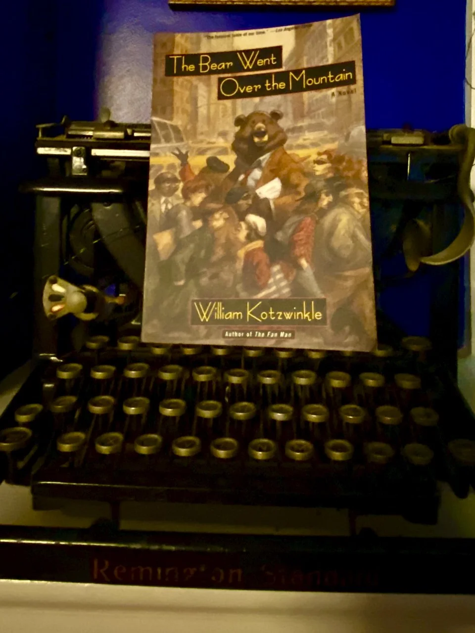Image of the book cover of The Bear Went oOver the Mountain by William Kotzwinkle
