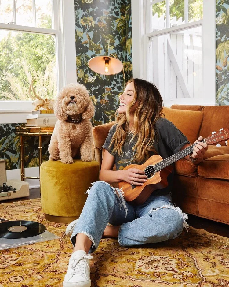 Chloe Bennett at home for People Magazine